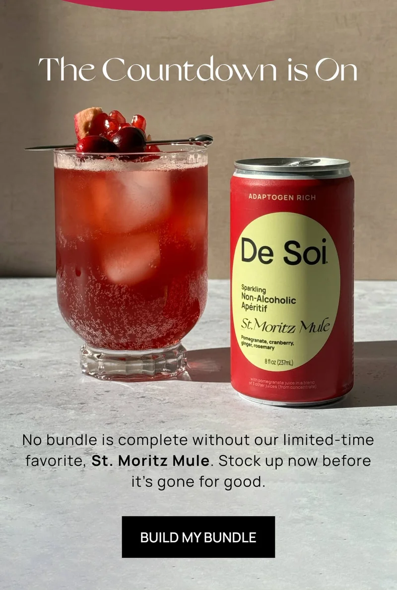 The Countdown is on | No bundle is complete without our limited - time favorite, St. Moritz Mule. Stock up now before it's gone for good. | BUILD MY BUNDLE