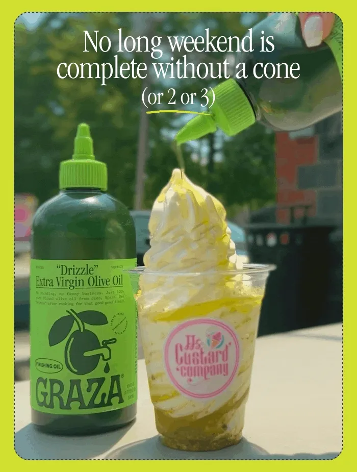 No long weekend is complete without a cone (or 2 or 3)