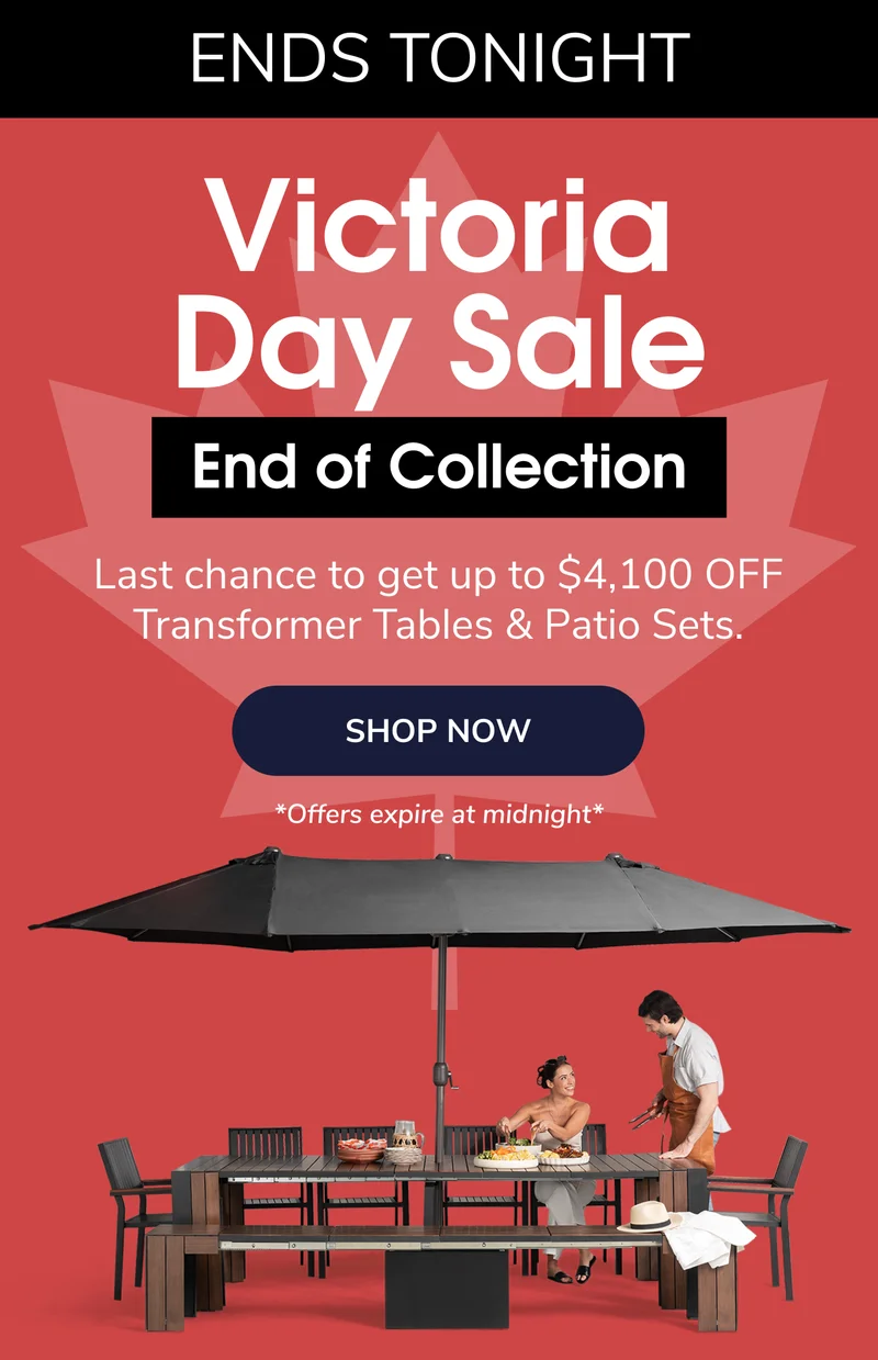 Sale Ends Tonight!