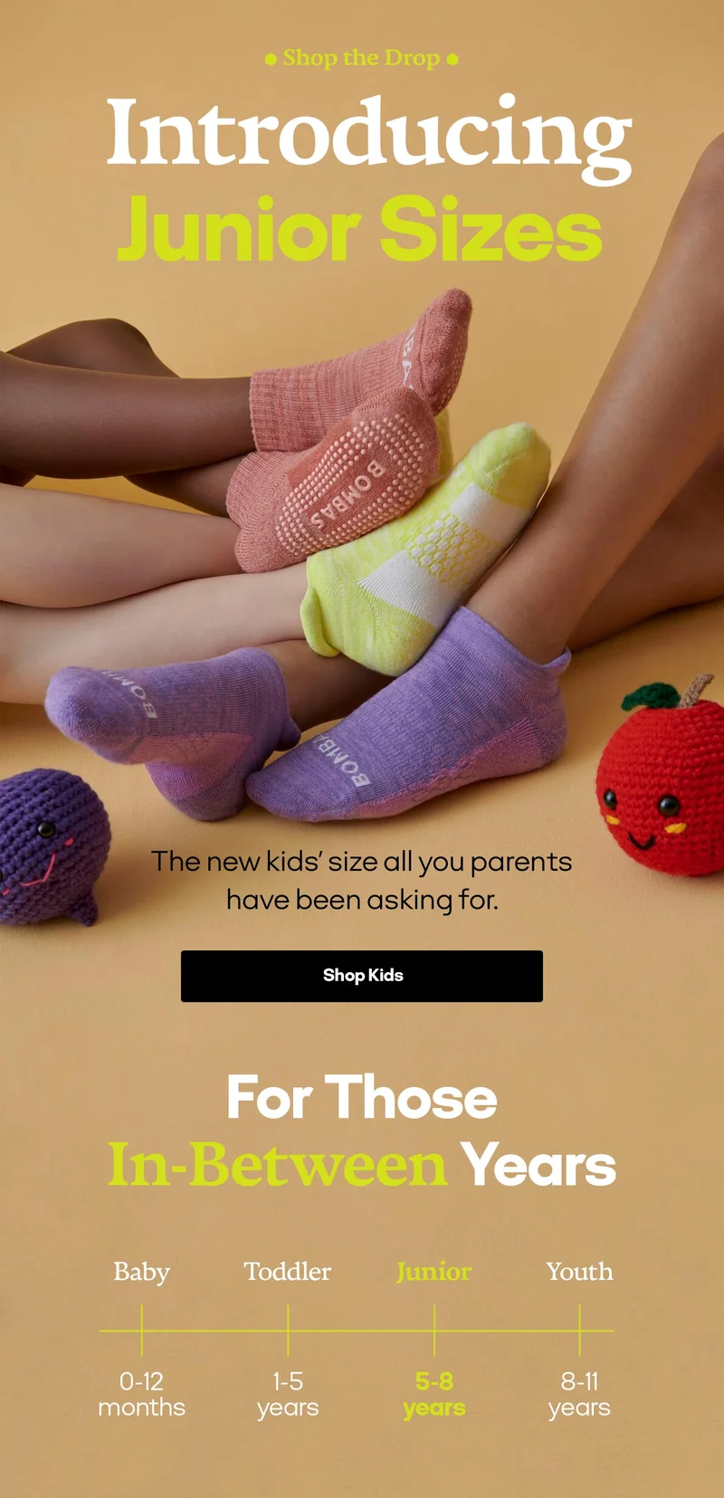 Shop the Drop | Introducing Junior Sizes | The new kids' size all you parents have been asking for. ShopKids