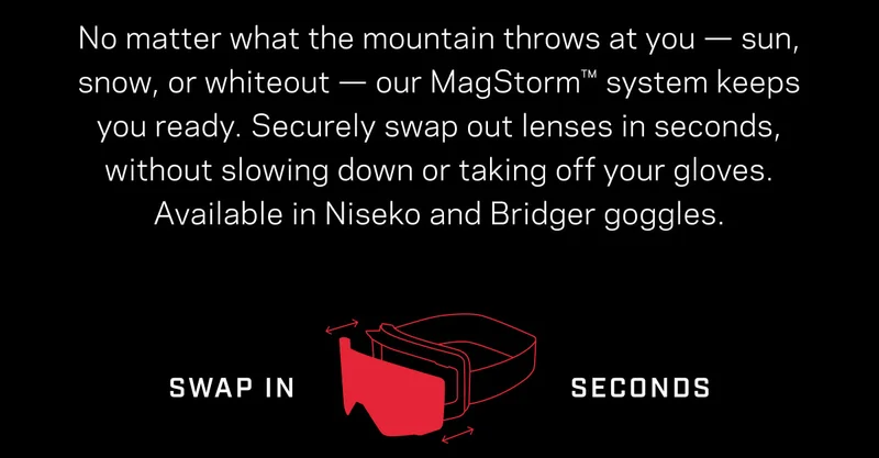 NOW SHIPPING GOGGLES