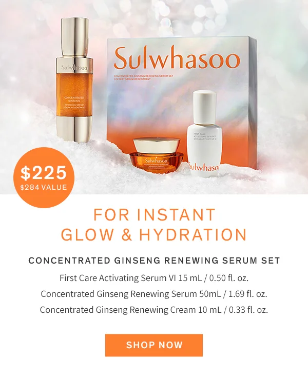 Concentrated Ginseng Renewing Serum Set
