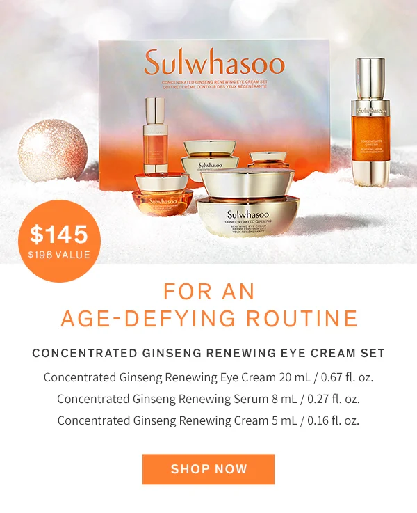 Concentrated Ginseng Renewing Eye Cream Set