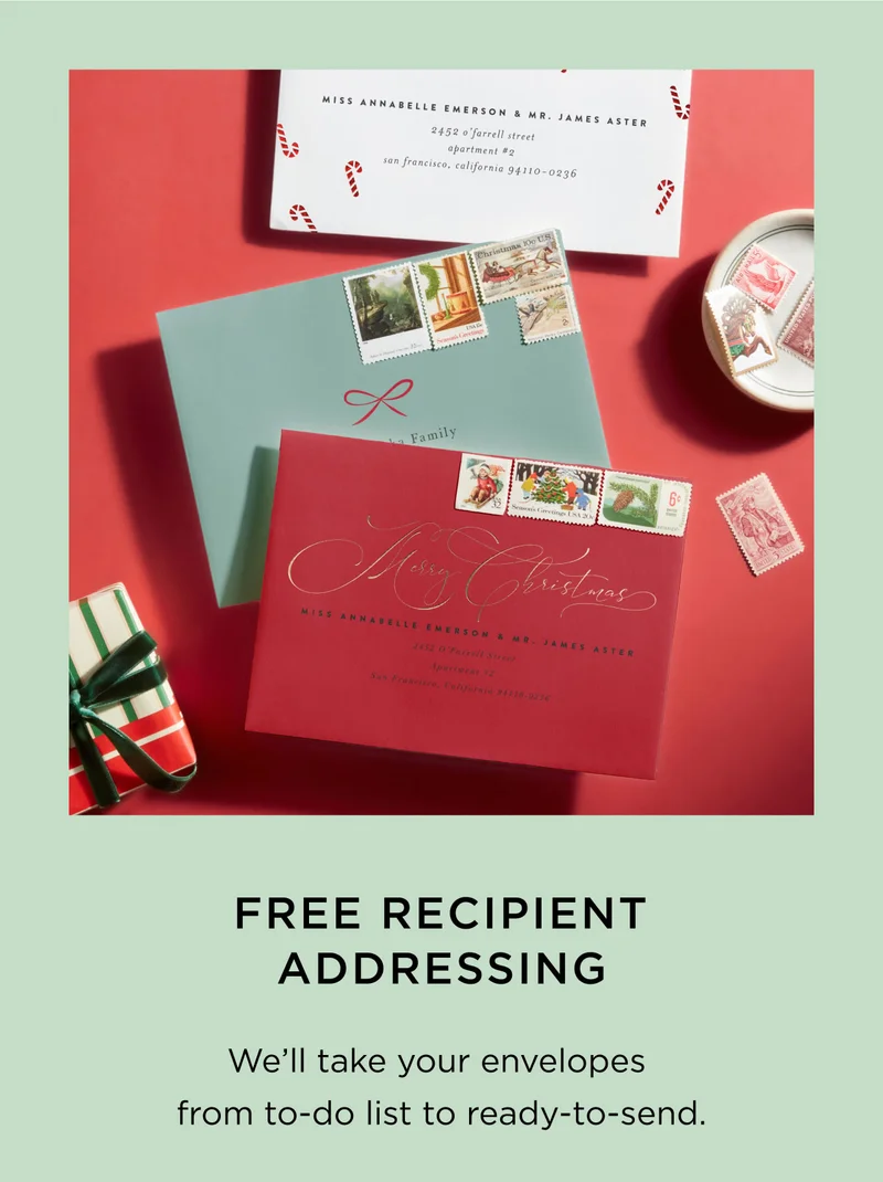 Free Recipient Addressing