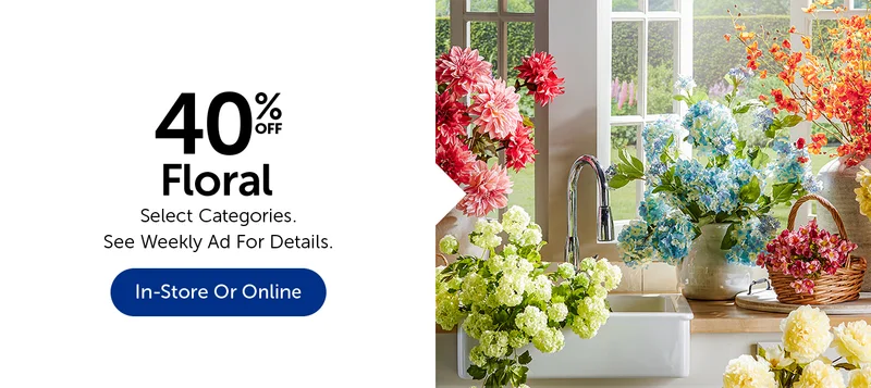 40% Off Floral