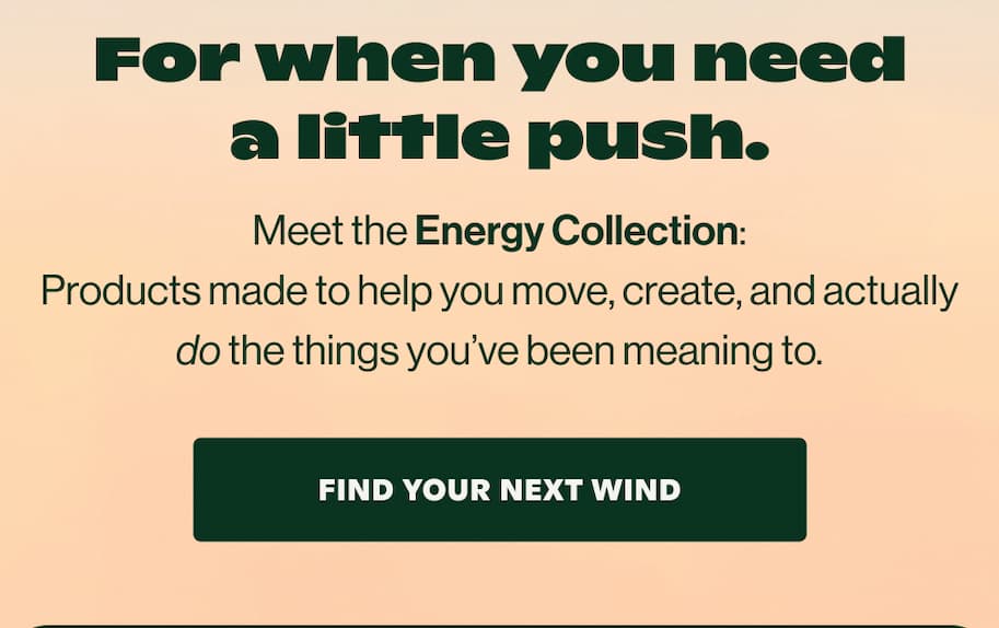 For when you need a little push