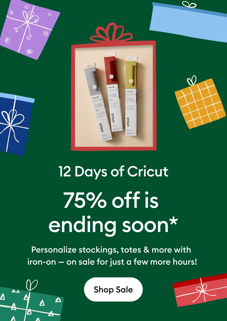 12 Days of Cricut.