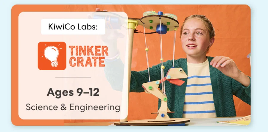 Child exploring KiwiCo World geography crate. Fun activities on culture and world exploration for ages 6–12+