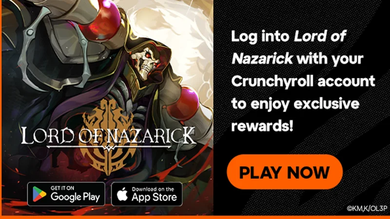 Log in with your Crunchyroll account to get exclusive rewards
