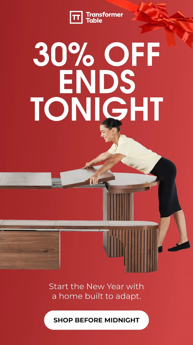 30% OFF ENDS TONIGHT