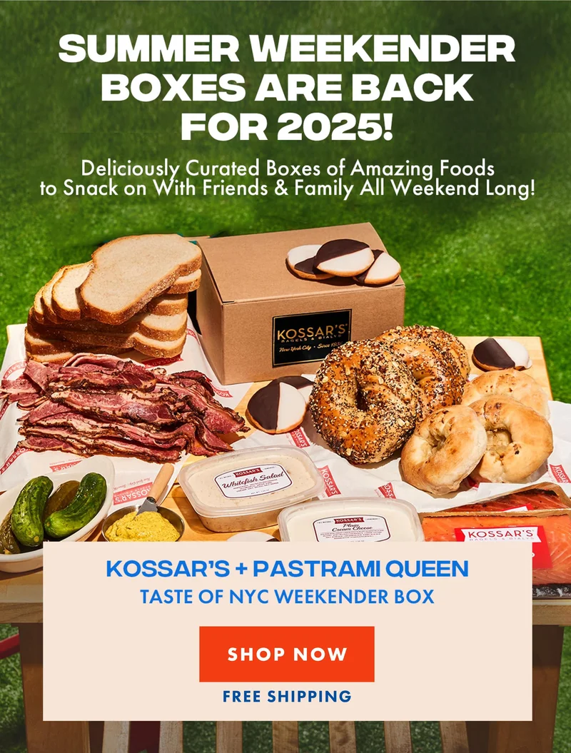 weekender boxes are back