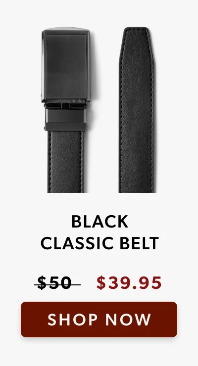 Black Classic Belt