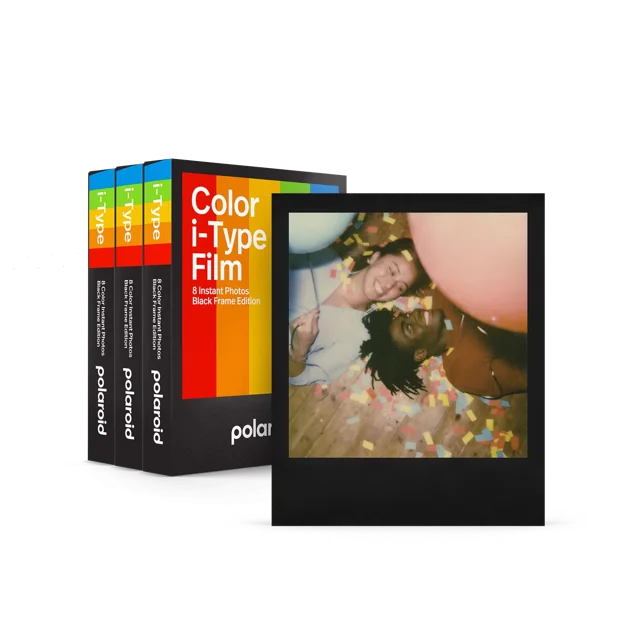 Color i-Type Film Black Frame Triple Pack