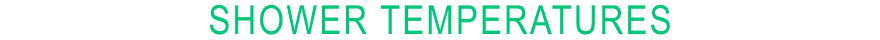SHOWER TEMPERATURES