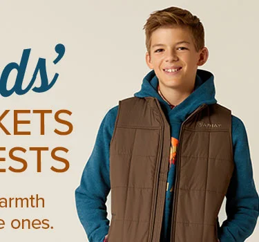 KIDS' JACKETS AND VESTS