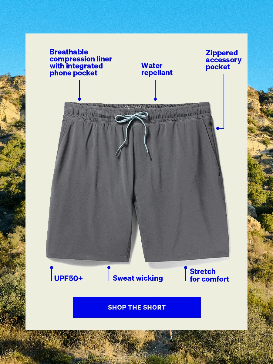 Men's Shorelite Short Stop now