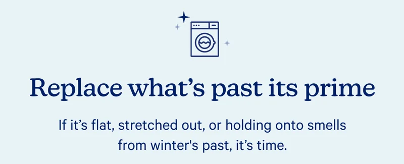 Replace what's past its prime