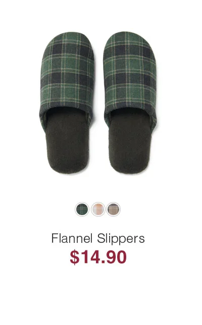 Shop Flannel Slippers