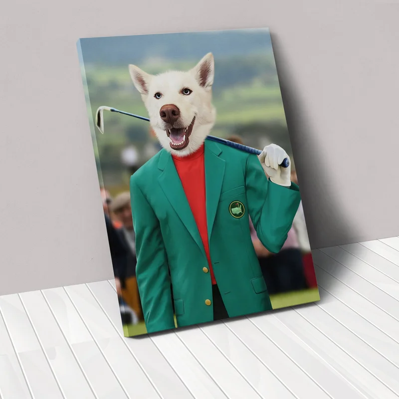 Image of The Master - Custom Pet Canvas