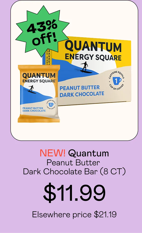 Peanut Butter Dark Chocolate Bar (8 CT)