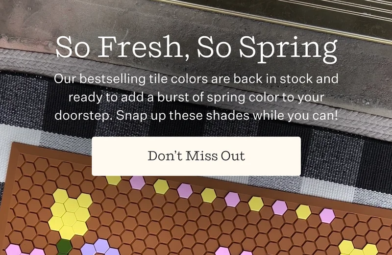New Bundles for Spring | Our new floral designs are as beautiful as fresh bouquets. Save on our new spring Tile Sets when you buy them in bundles.