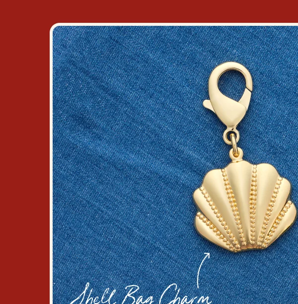 Shell Bag Charm