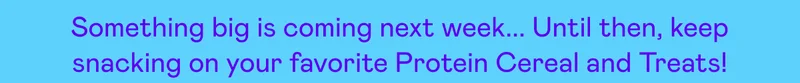 Something big is coming next week...
