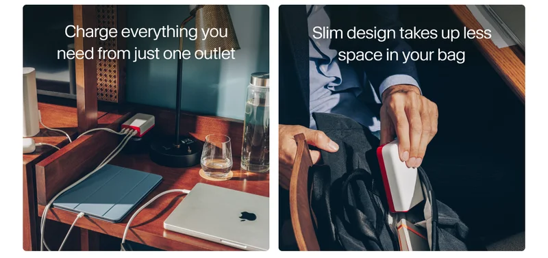 Charge everything you need from just one outlet