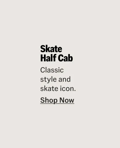 Skate Half Cab Shoe