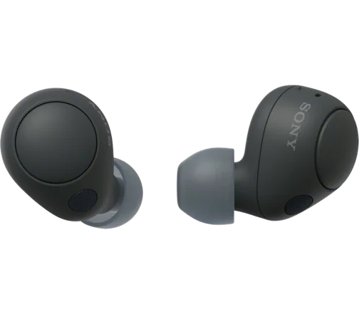 Noise Canceling Truly Wireless Earbuds  Black