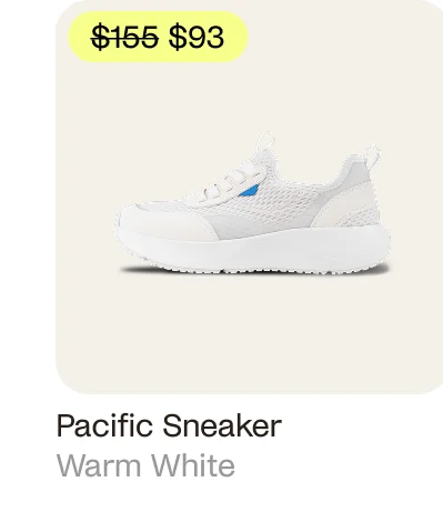 Pacific Sneaker Warm White