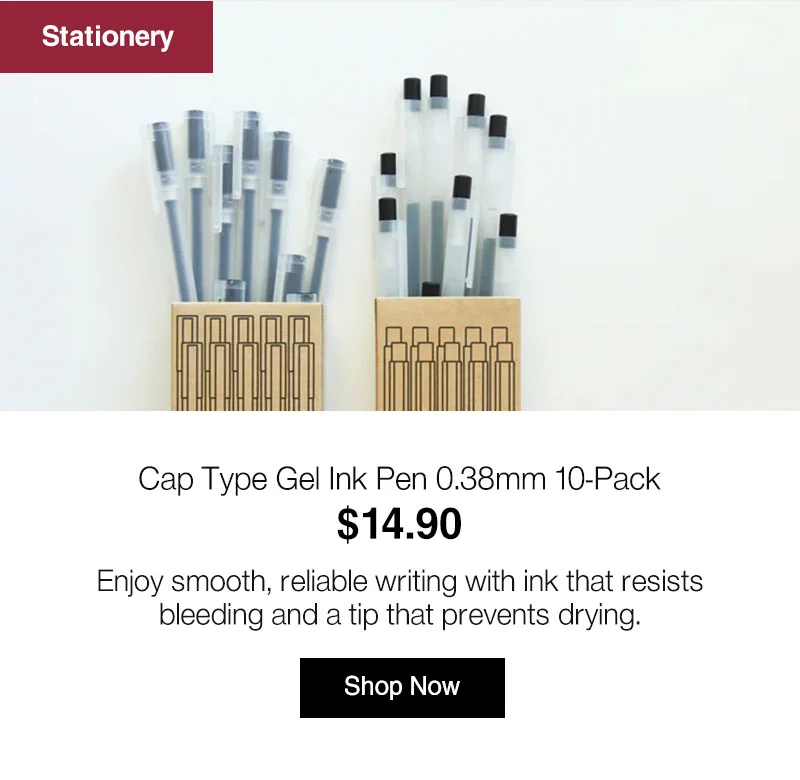 Shop Cap Type Gel Ink Pen