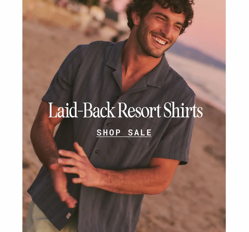 Laid back resort shirts