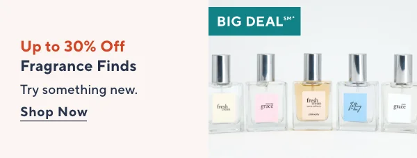 Up to 30% Off Fragrance