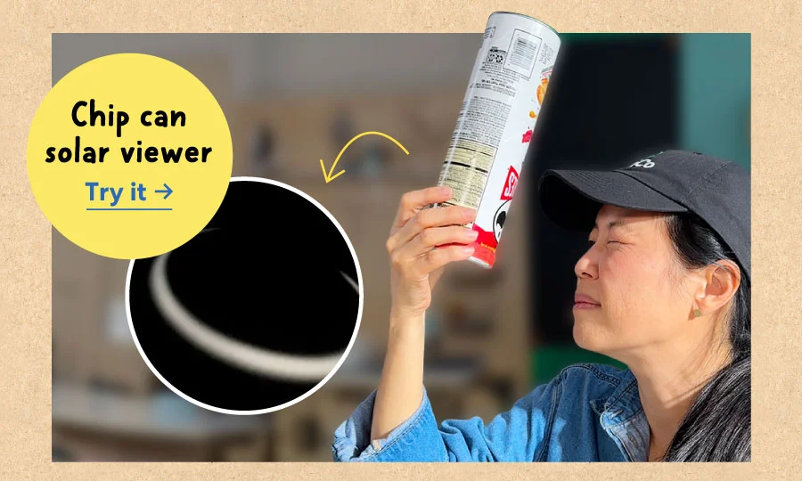 Chip can solar viewer ->
