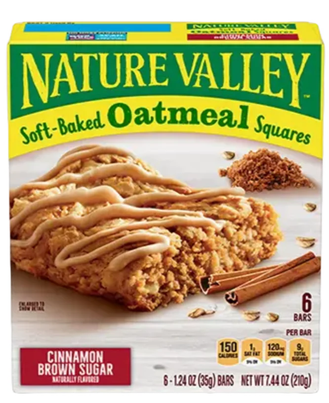 Image of Nature Valley Cinnamon Brown Sugar Soft-baked Oatmeal Squares