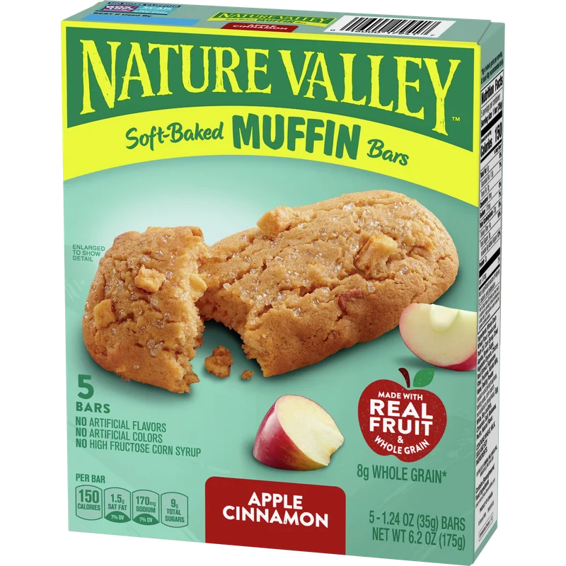 Image of Nature Valley Apple Cinnamon Muffin Bars