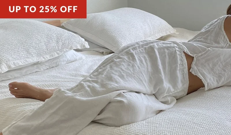 Up to 25% OFF bedding