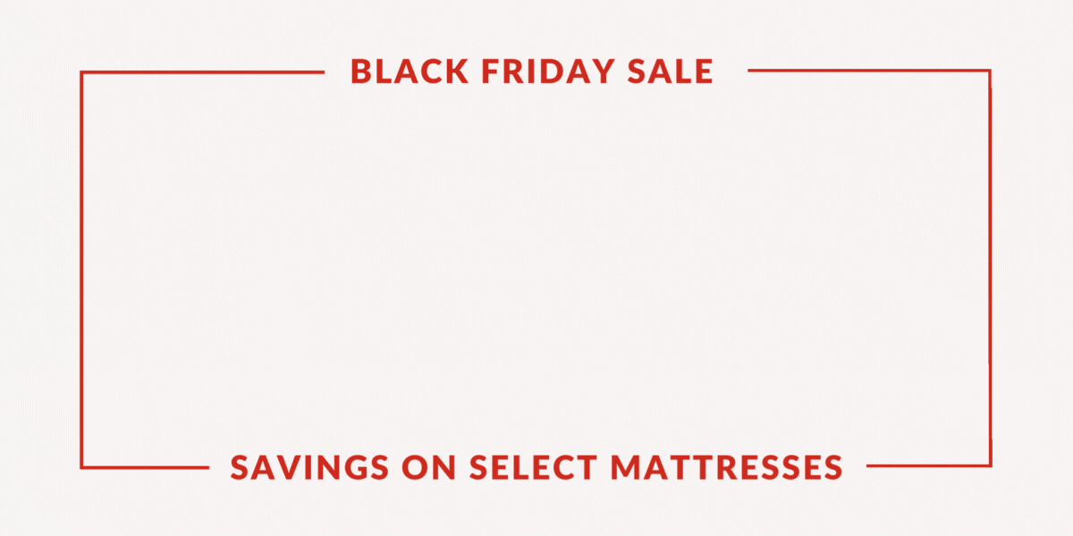 Black Friday Sale: $989 savings on select mattresses