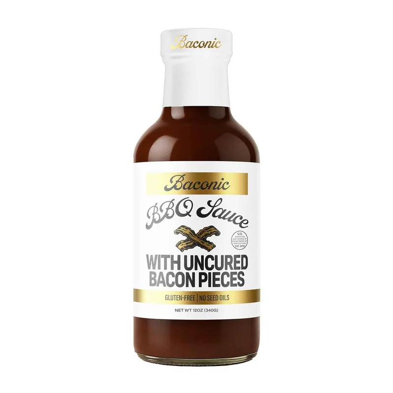 Bbq Sauce With Upcycled Uncured Bacon Bits, 12 Oz