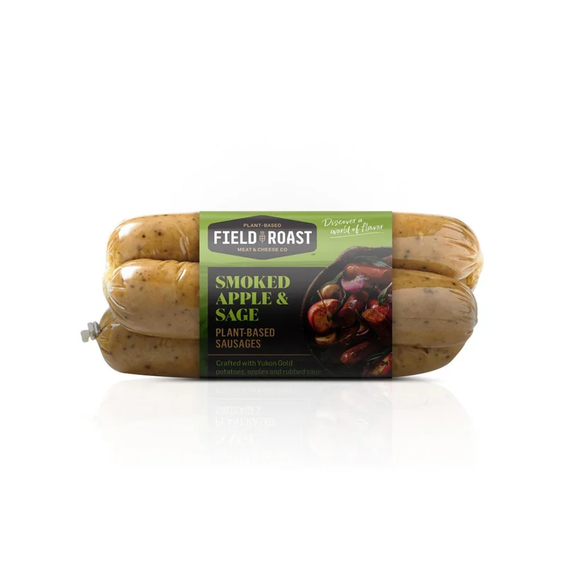 Plant-Based Sausages, Smoked Apple & Sage, 12.95 Oz
