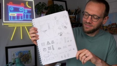 Improve Your Drawing Today - 12 Simple Warm Up Exercises
