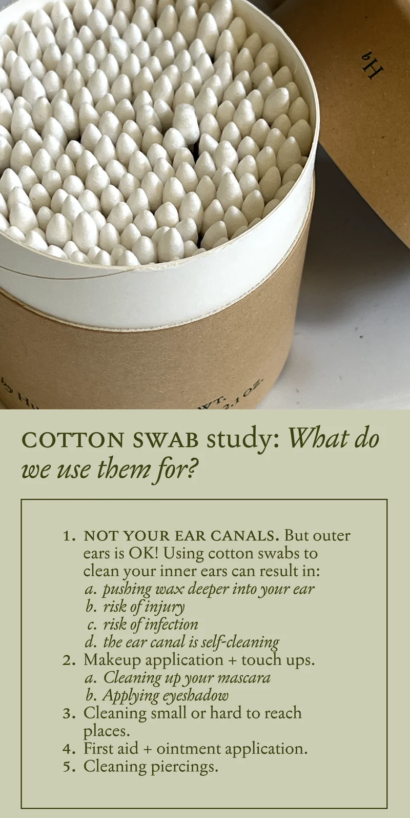 Cotton Swabs