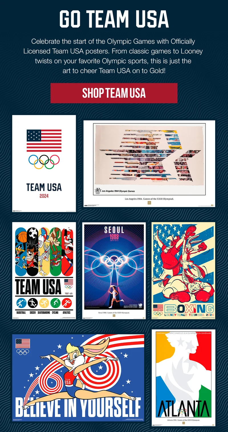 Team USA Posters