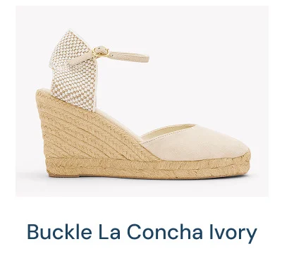 Buckle La Concha Ivory