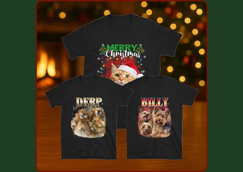 Custom Pet Face T-shirts