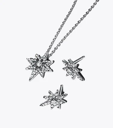 Sparkling Northern Star Jewelry Gift Set