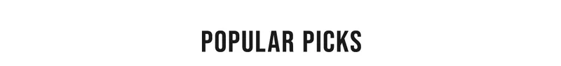 Popular picks