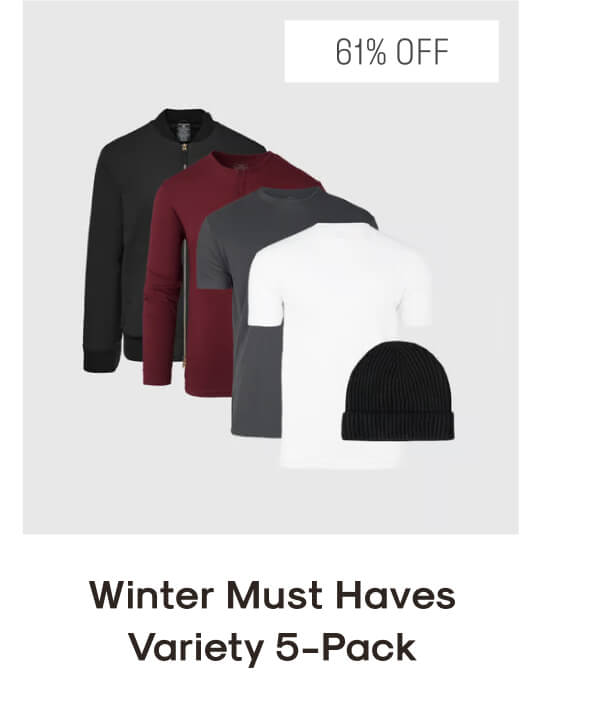 winter must haves variety