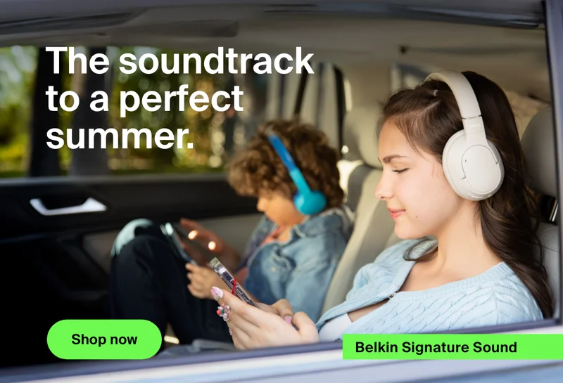 Earbuds and headphones for travel.